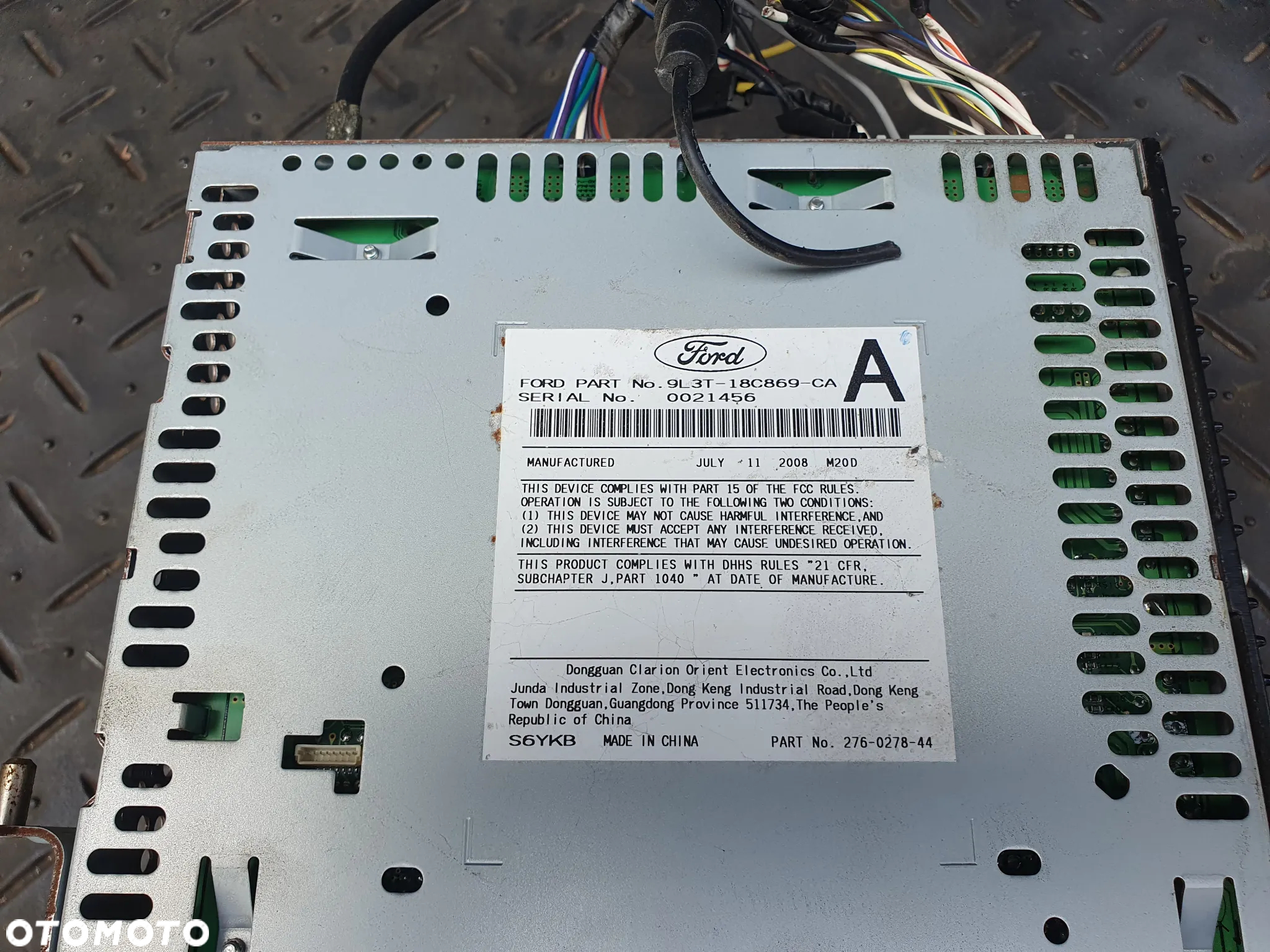 FORD F150 '09r RADIO RADIOODTWARZACZ CD MP3 9L3T-18C869-CA PU-2922A-Y - 3
