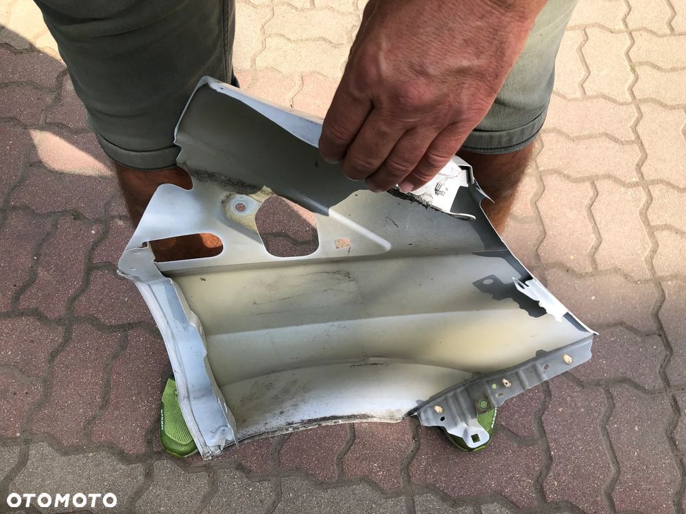 Ford transit custom MK8 zderzak przedni przód lift Blotnik prawy - 11