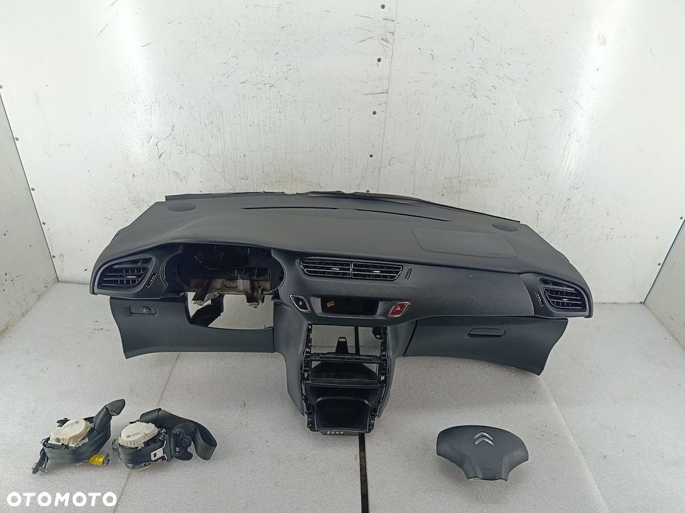 DESKA ROZDZIELCZA,KONSOLA ,PODUSZKI SENSOR CITROEN C3 II  9673657980 - 1