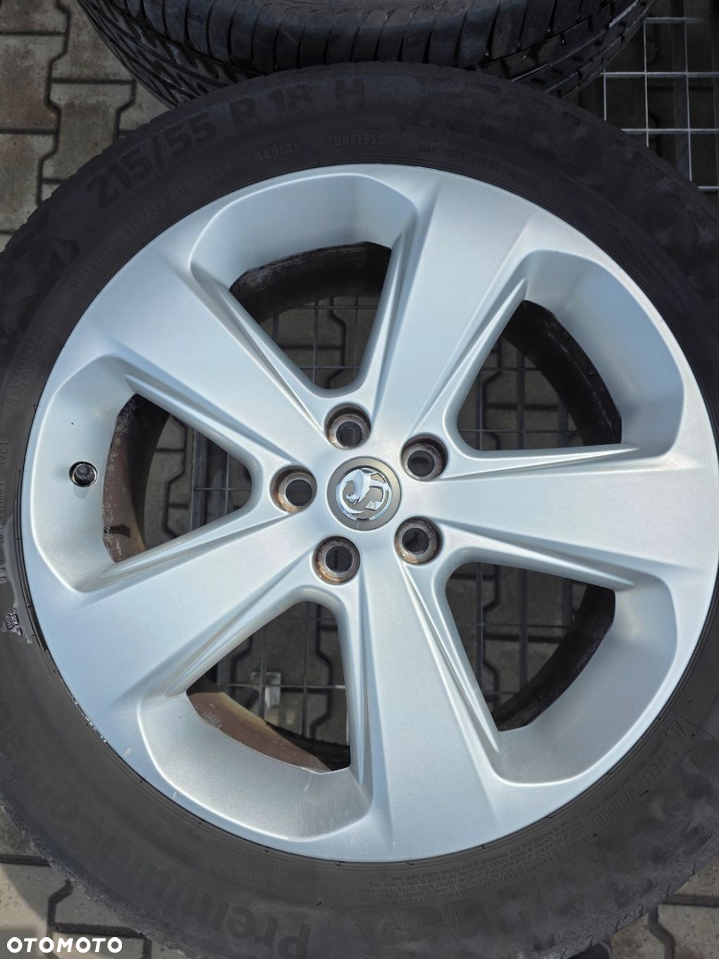 OPEL MOKKA FELGI ALUMINIOWE 5x105 r.18 KOMPLET CZUJNIKI TPMS - 2