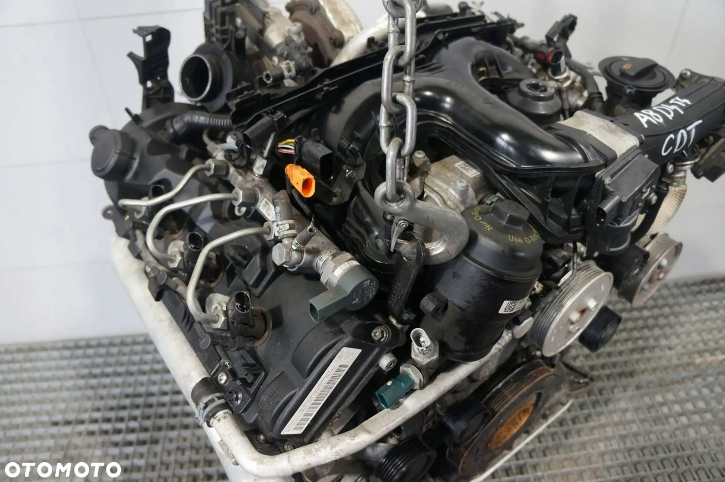 SILNIK KOMPLETNY OSPRZĘT POMPA WTRYSKI AUDI A8 D4 3.0 TDI CDT - 9