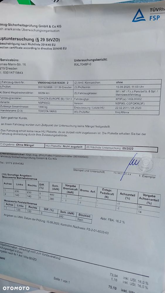 Toyota Yaris 1.33 Prestige - 33