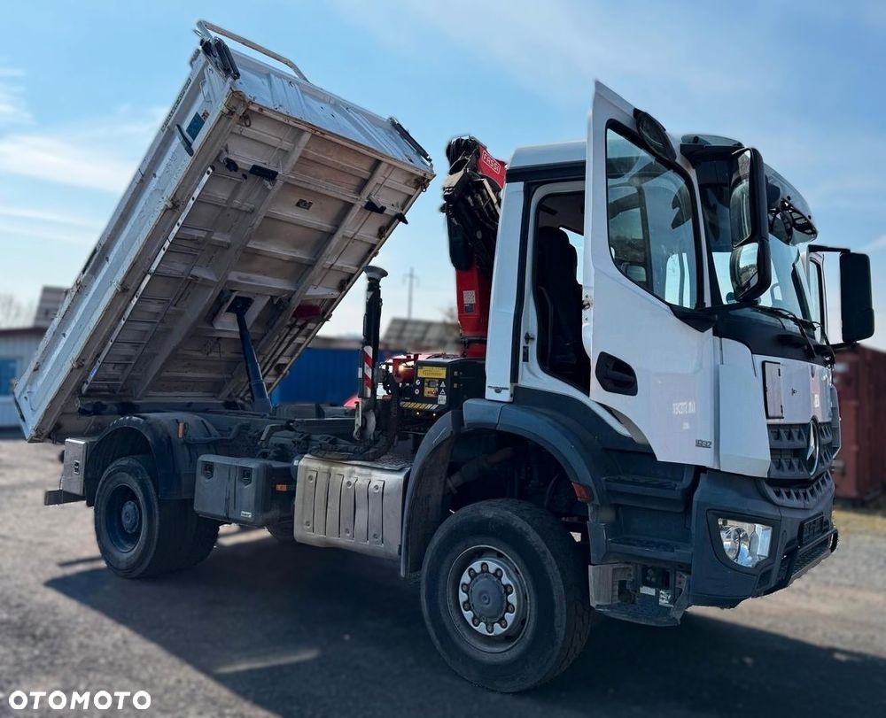 Mercedes-Benz Arocs 1832 4x4 | WYWROTKA MEILLER | HDS FASSI F120 | 123.000 km - 9