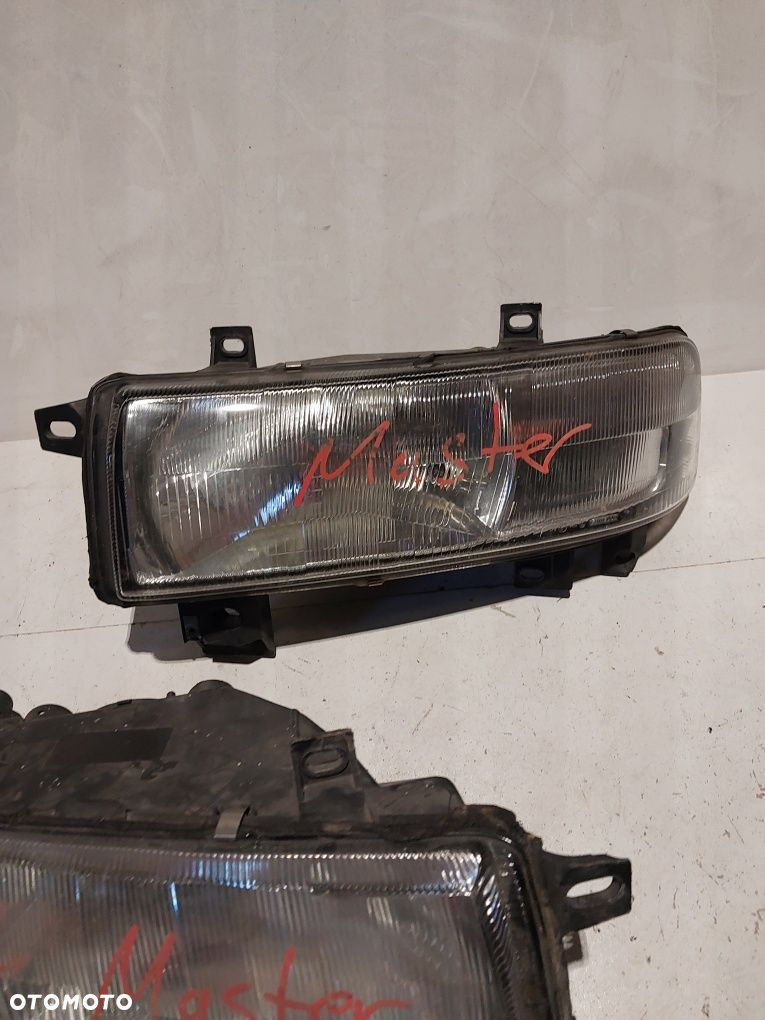 Renault Master II 2 opel movano lampa przednia prawa lewa reflektor - 3