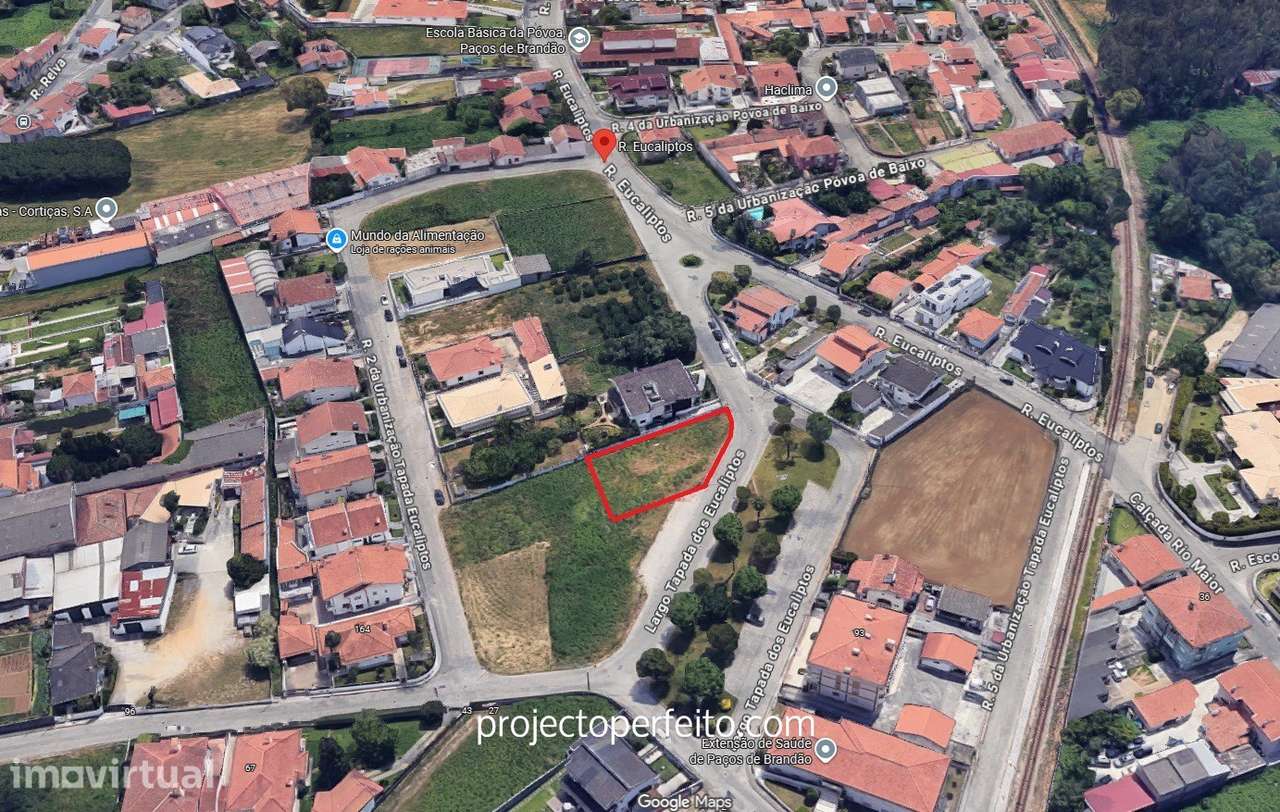 Terreno Urbano  Venda em Paços de Brandão,Santa Maria da Feira - Grande imagem: 3/8