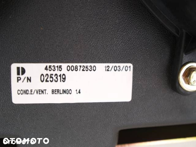 Citroen Berlingo chlodnica wentylator chlodnia 1,4 - 2