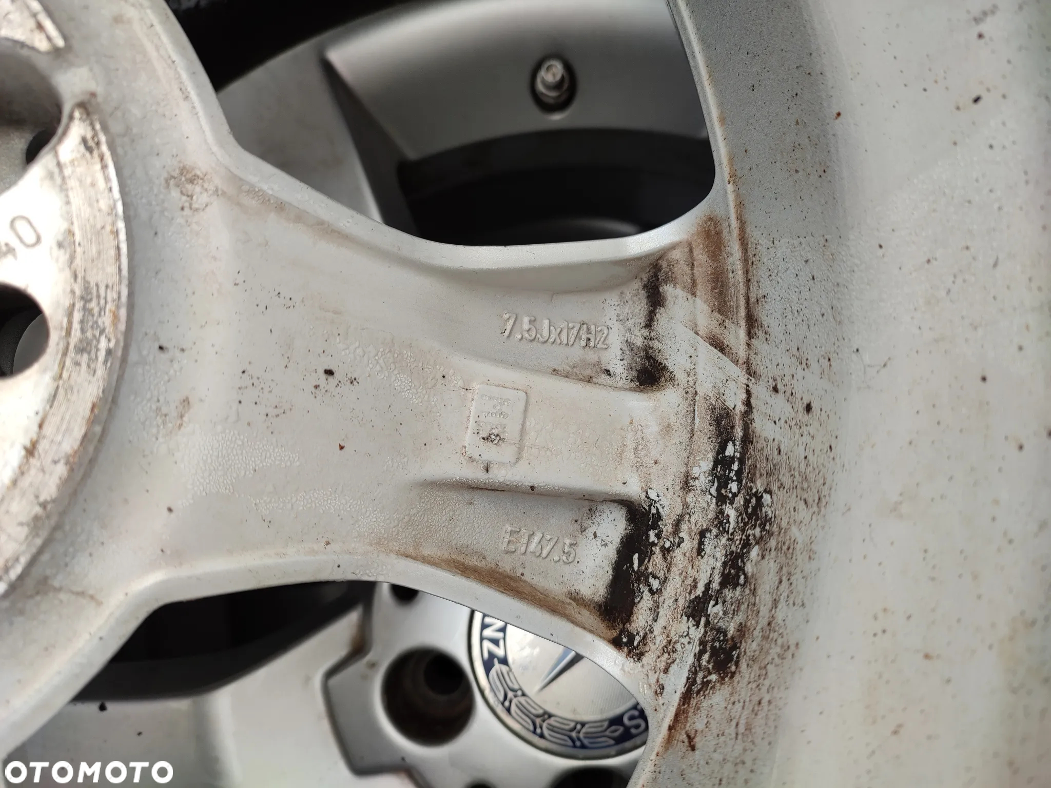 Koła kompletne zima zimowe Mercedes 7.5Jx17 ET47.5 17 cali 235/60 R17 - 6
