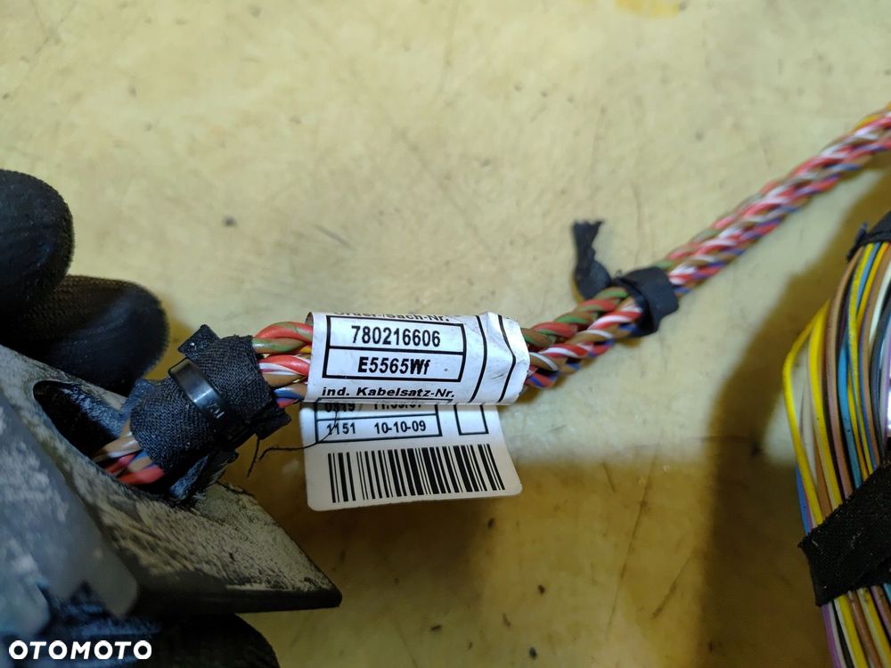 BMW 1 E87 2.0D WIĄZKA SILNIKA 758039314 N47 MANUAL - 5