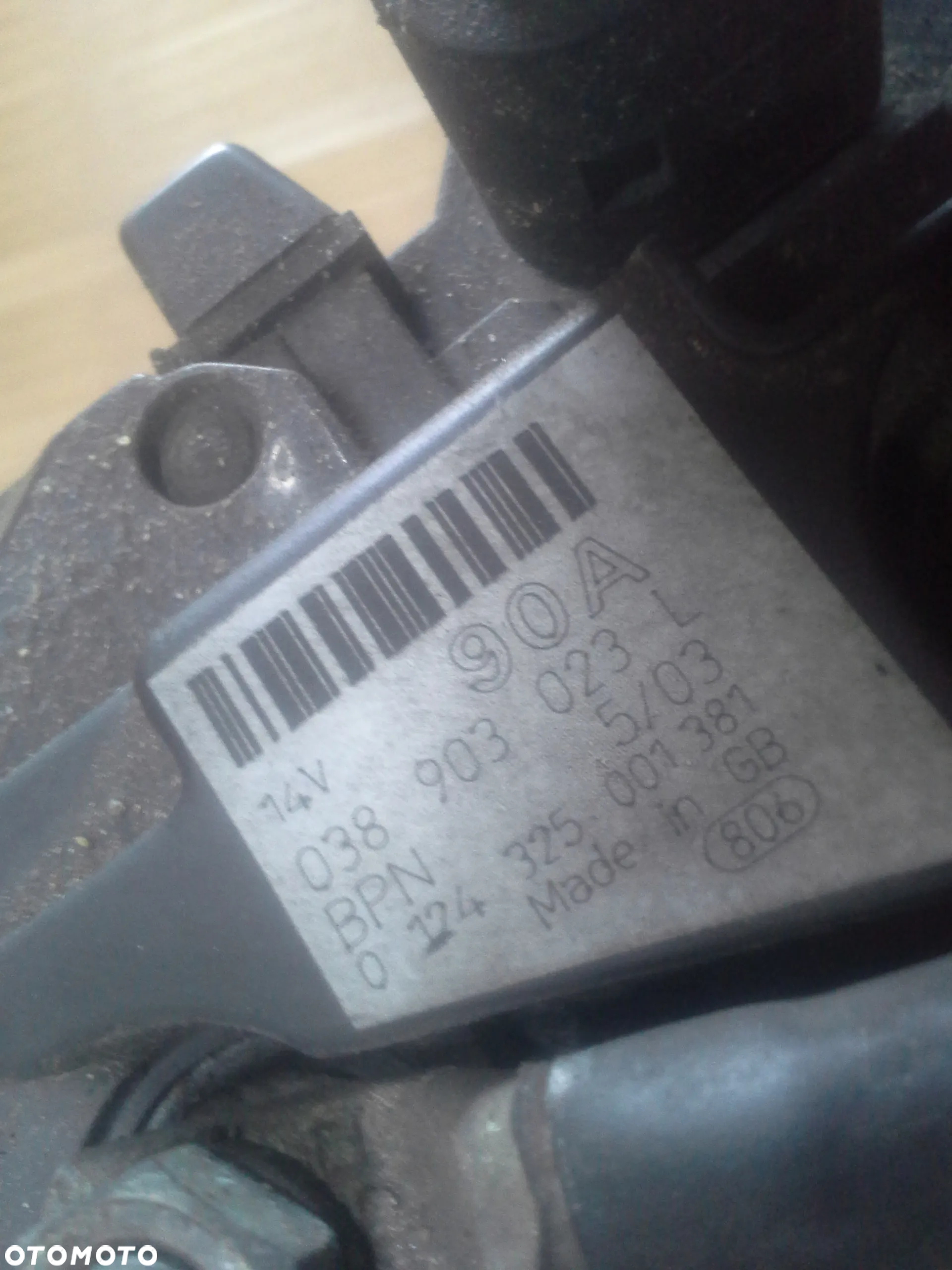Alternator Audi A3 8L 1.9 TDi 0124325001, 038903023L Bosch - 7