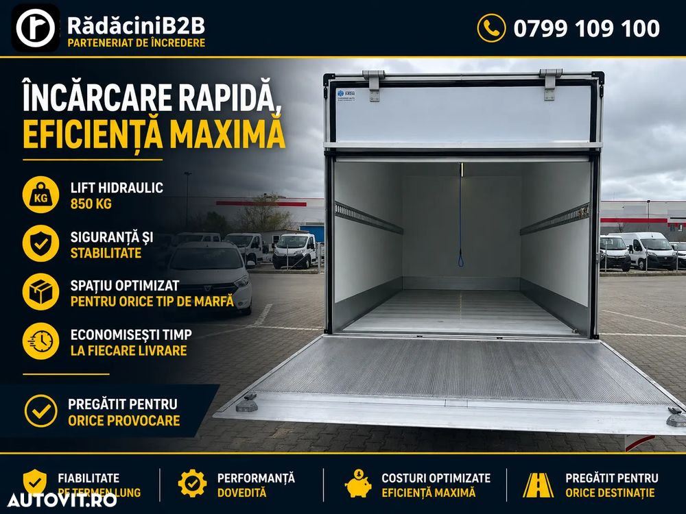Opel Movano BOX marfuri generale cu lift 750 kg - 4