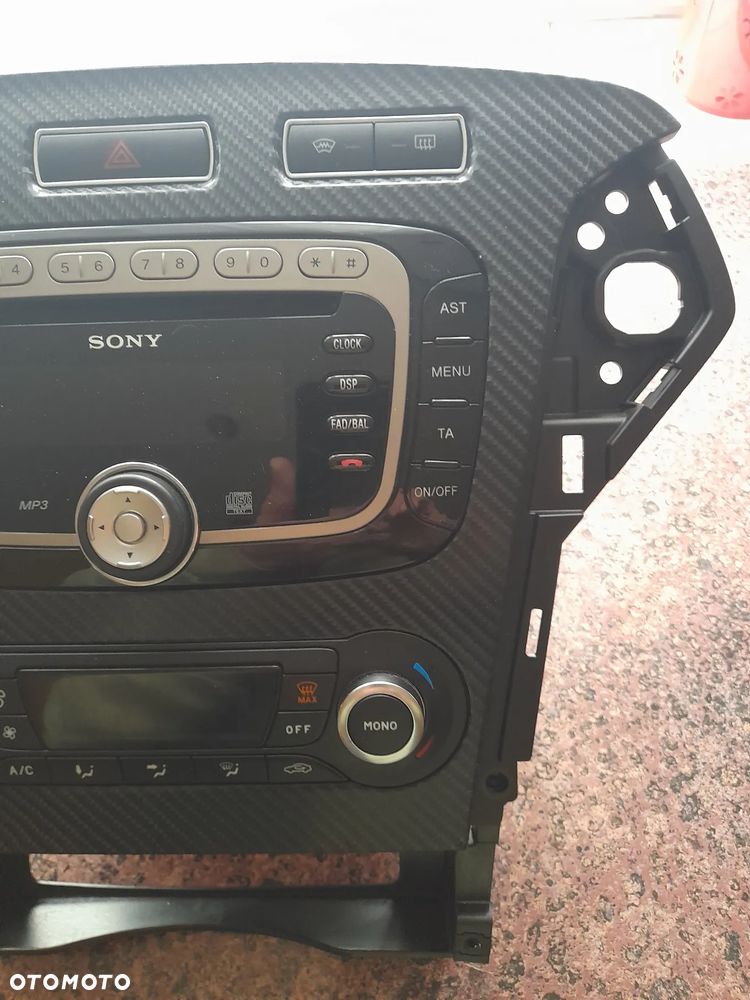 mondeo mk4 radio ramka panel klimy kosz kod - 4