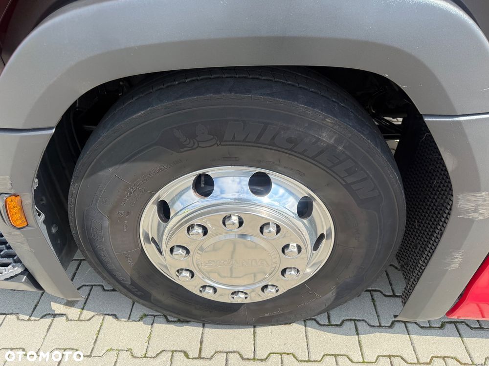 Scania R500 / NISKI PRZEBIEG / RETARDER / KLIMA POSTOJOWA / ALUMINIOWE FELGI / Z FRANCJI / STAN BDB / / / - 7