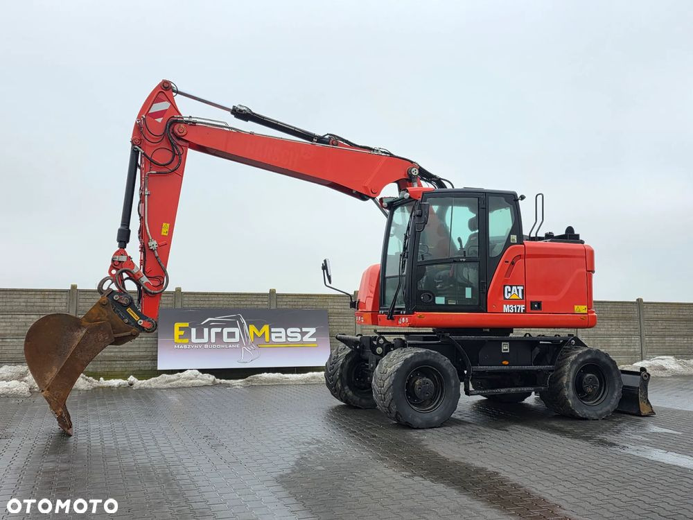 Caterpillar M317F, 2019 ROK, 5600 MTH, OIL QUICK - 2
