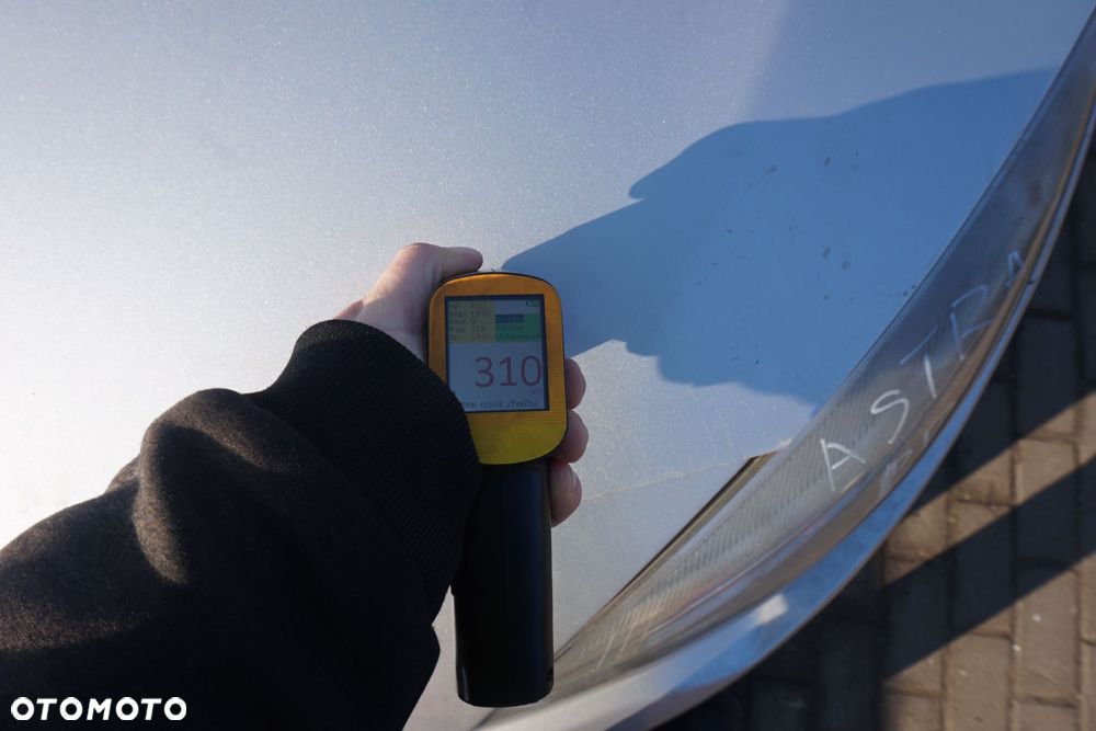 MASKA ZDERZAK BŁOTNIKI LAMPY ASTRA IV J Z176  OPEL 2009-2015 SREBRNY PRZÓD KOMPLETNY - 6