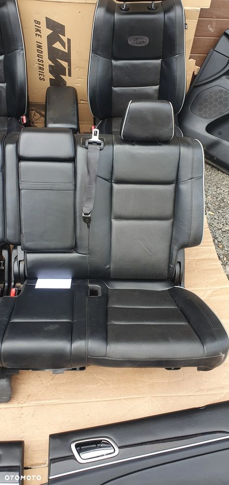 Fotele kanapa boczki podłokietnik komplet półskóra elektryczne Overland Jeep Grand Cherokee 4 WK2 - 17