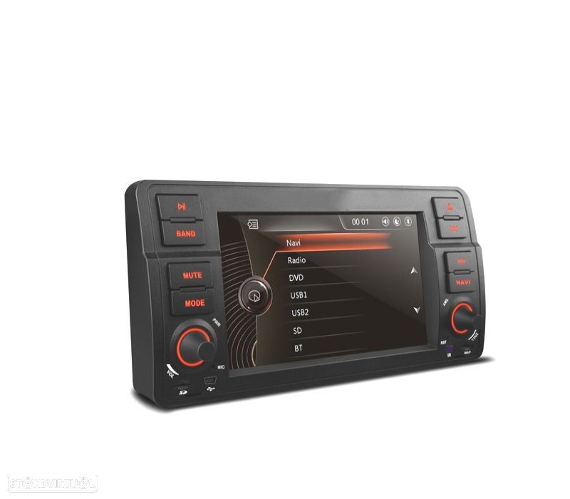 AUTO RADIO 2DIN 7" BMW SERIE 3 E46 98-06 USB GPS TACTIL HD TIPO OEM - 3