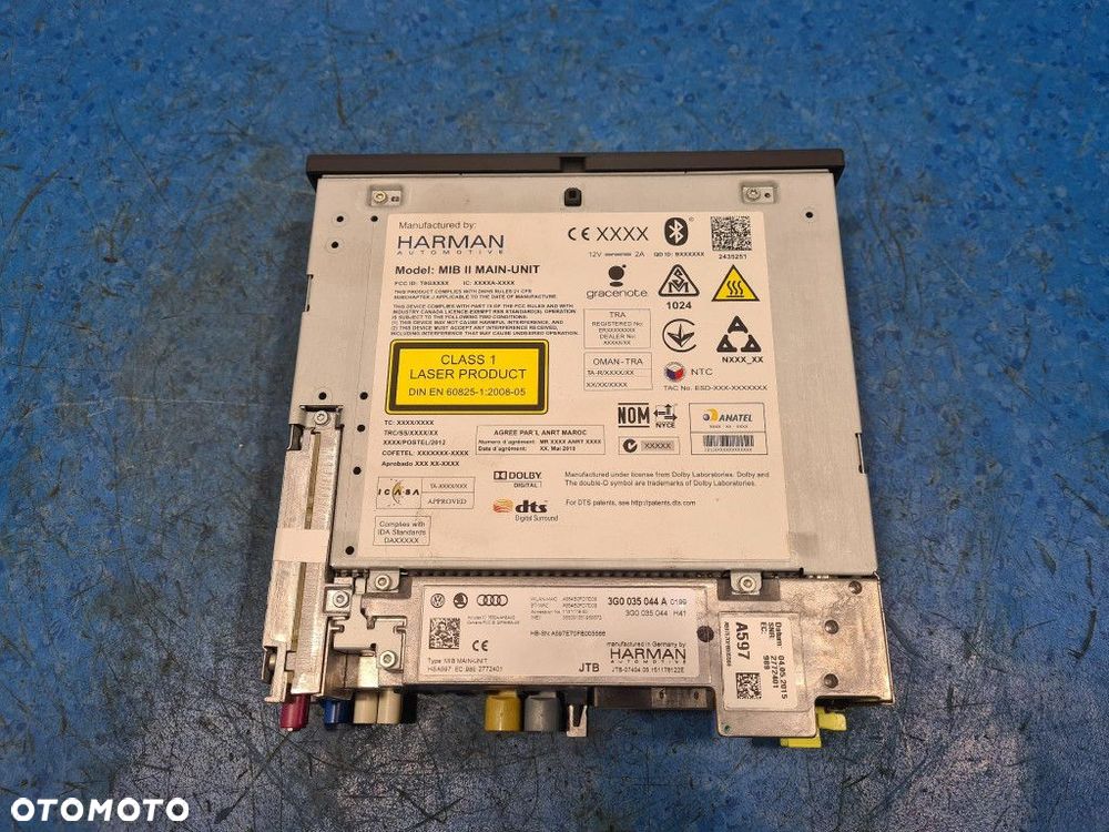 VOLKSWAGEN PASSAT B8  RADIO I NAWIGACJA 3G0035044A LI7F CUAA - 8