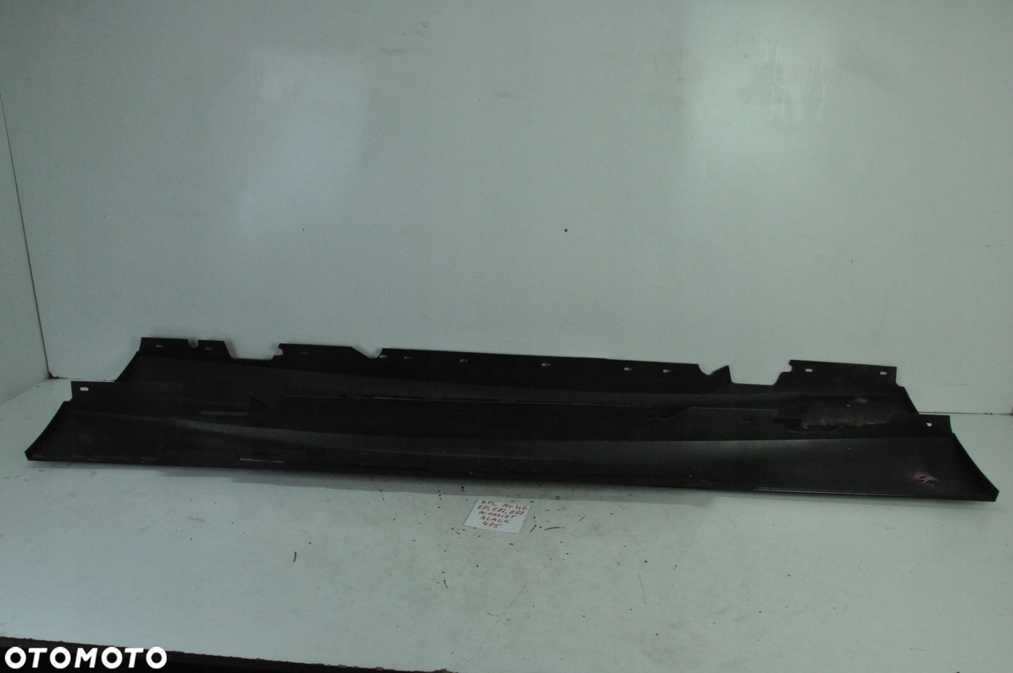 Bmw E81 E82 E88 Listwa Progowa Lewa Prawa M-Pakiet Black 475 Kpl 46 - 6