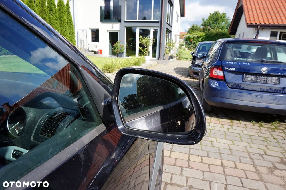 LUSTERKO ELEKTRYCZNE PRAWE OCTAVIA II 1Z5 LIFT 9910 UK CZARNY 7-PIN SKODA 2008-2013 - 3