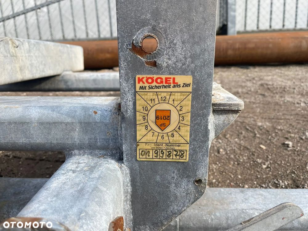 Wspornik Wieszak mocowania podwieszanego wózka widłowego KOGEL - 6