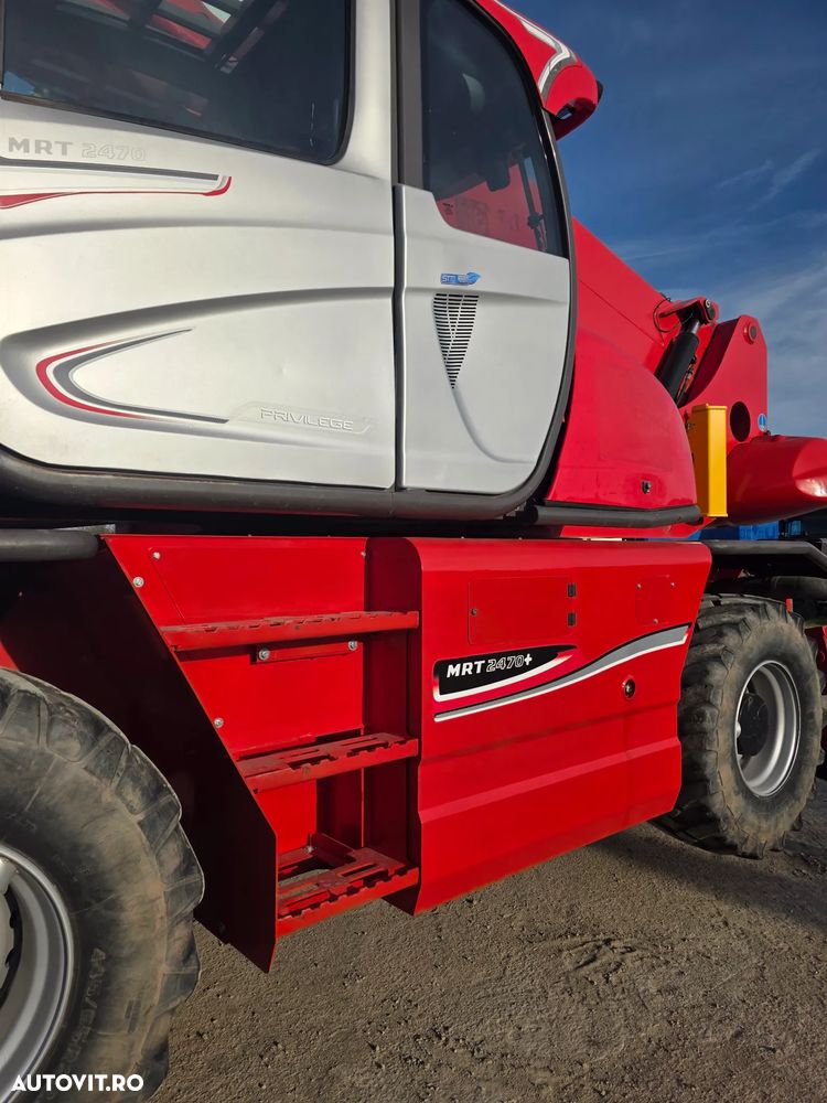 Manitou MRT2470+ rotativ roto incarcator telescopic manitou merlo jcb - 12