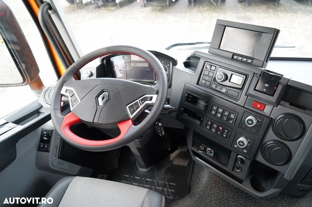 Renault K 480 / 8x4 / BASCUNĂ CU DOUĂ SENSURI / HYDRODOLT / UȘĂ CU BALAMALE / IMPORTAT / CONTRACT POST-SERVICE - 28