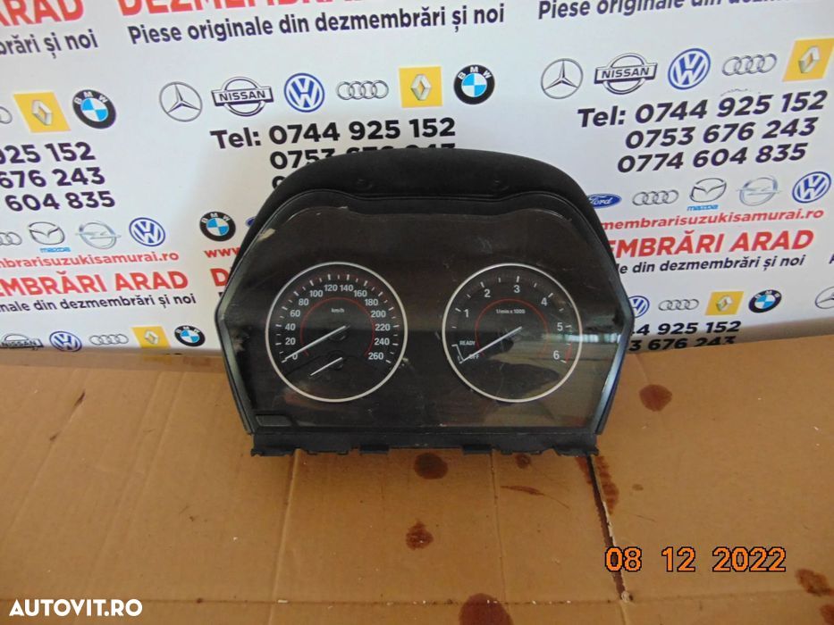 Ceasuri BMW f20 F21 f22 f23 ceasuri bord instrumentar f20 2015-2019 de - 1