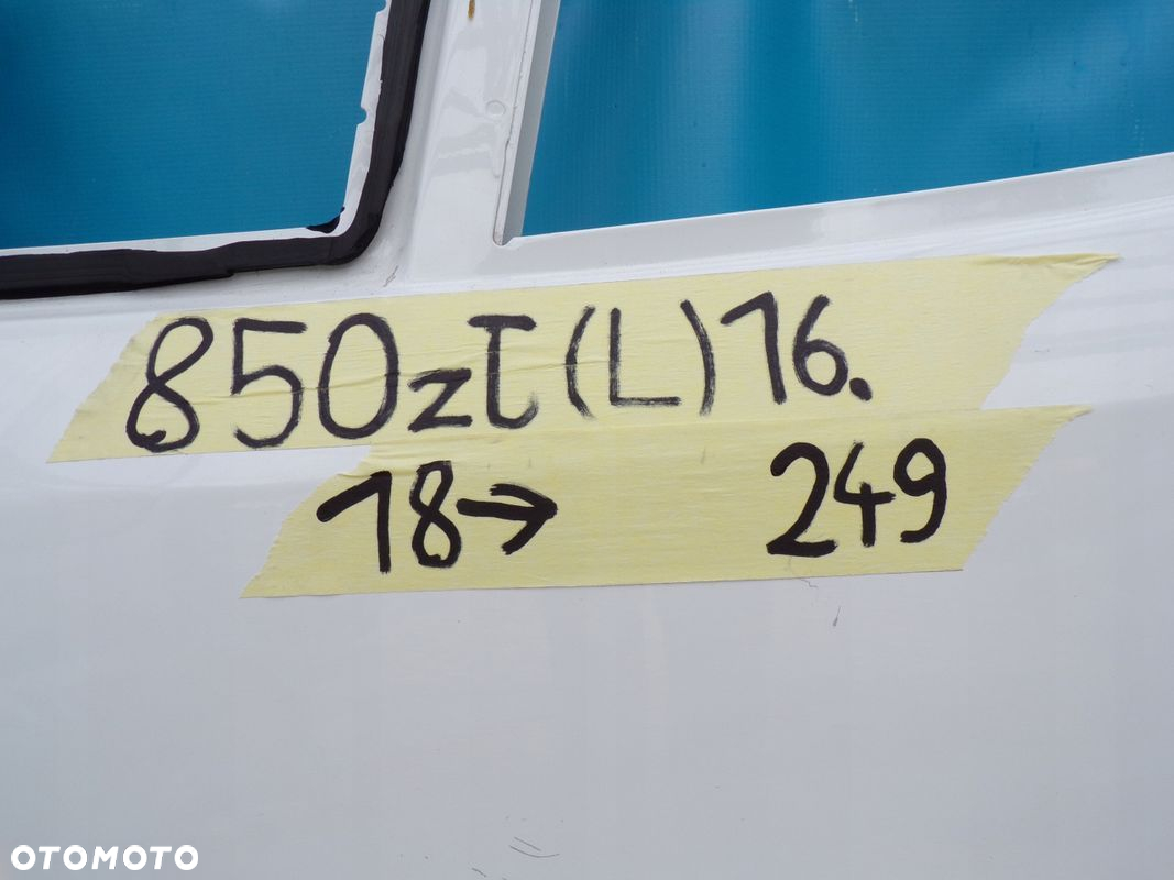 DUCATO JUMPER BOXER 2014- drzwi przednie LEWE przód BIAŁE kolor 249 - 2