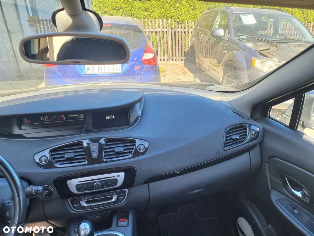 RENAULT GRAND SCENIC III 13-16 LIFT 2014 r. deska rozdzielcza + pasy lewy i prawy przód + moduł + AIRBAG  * - 3