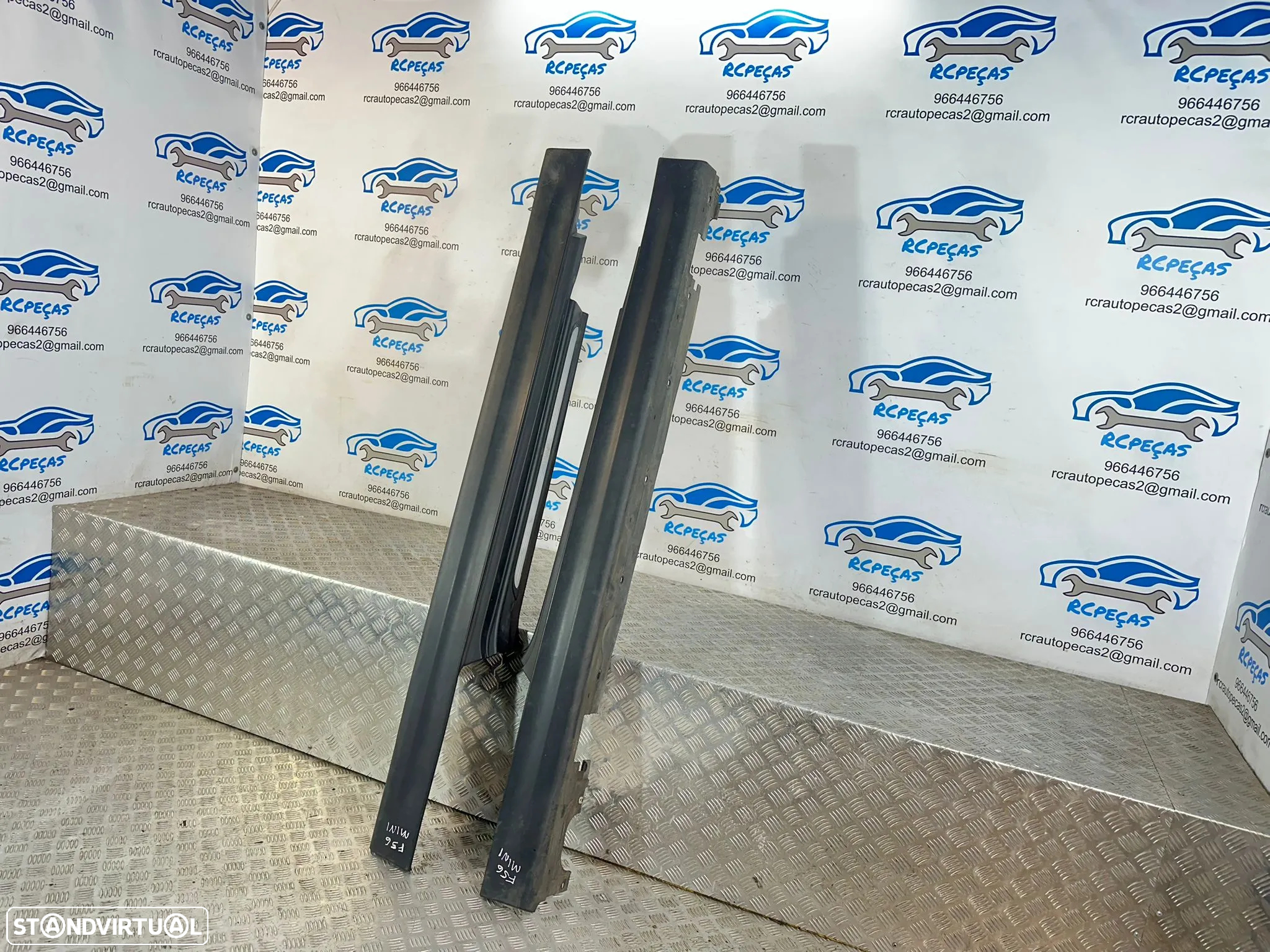 .Conjunto Embaladeiras Esquerda Direita Originais Mini Cooper F56 Cooper One D S JCW BEV 7300818 7300817 - 4
