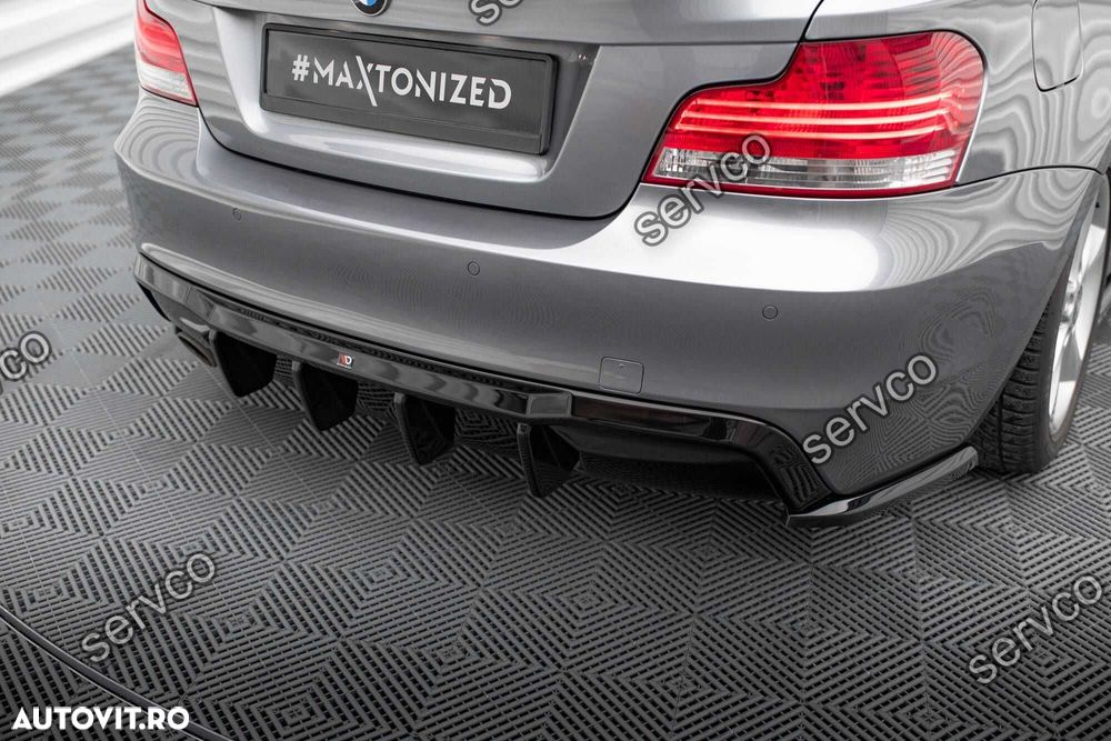 Difuzor bara spate Bmw Seria 1 M-Pack E82 2007-2011 v5 Maxton Design - 3