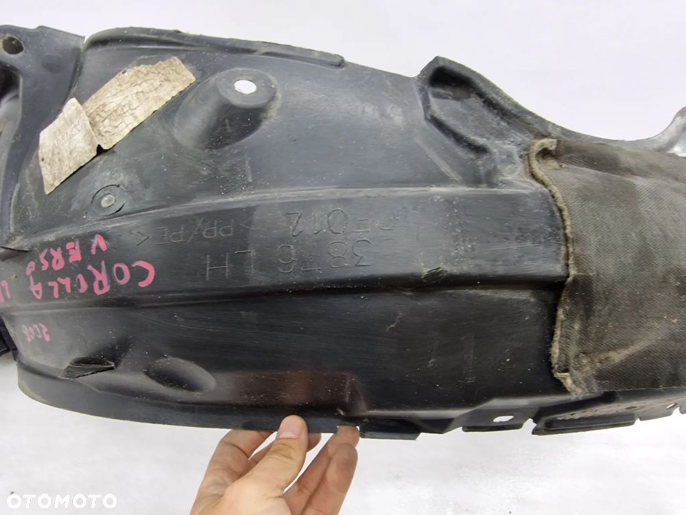 TOYOTA COROLLA VERSO 04-08 NADKOLE LEWE PRZEDNIE PRZÓD , NR 53876-0F012 , NR AUKCJI N588 - 8