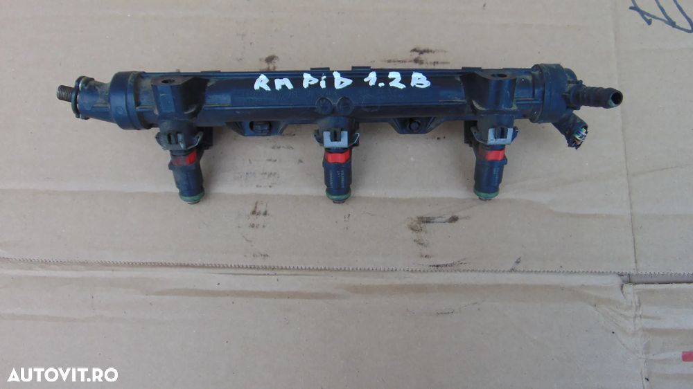 Rampa injectoare Skoda Rapid/Fabia2/Polo 6R/Ibiza/Audi A3/ an 20131.2 benzina  cod 03E133320A - 2