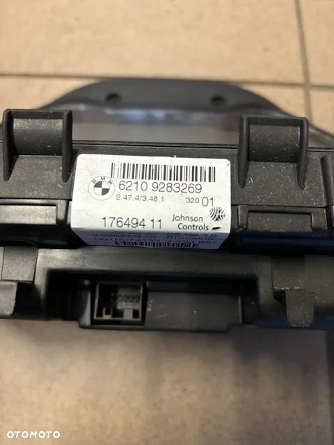 LICZNIK ZEGARY BMW F20 17649411 9283269 - 4