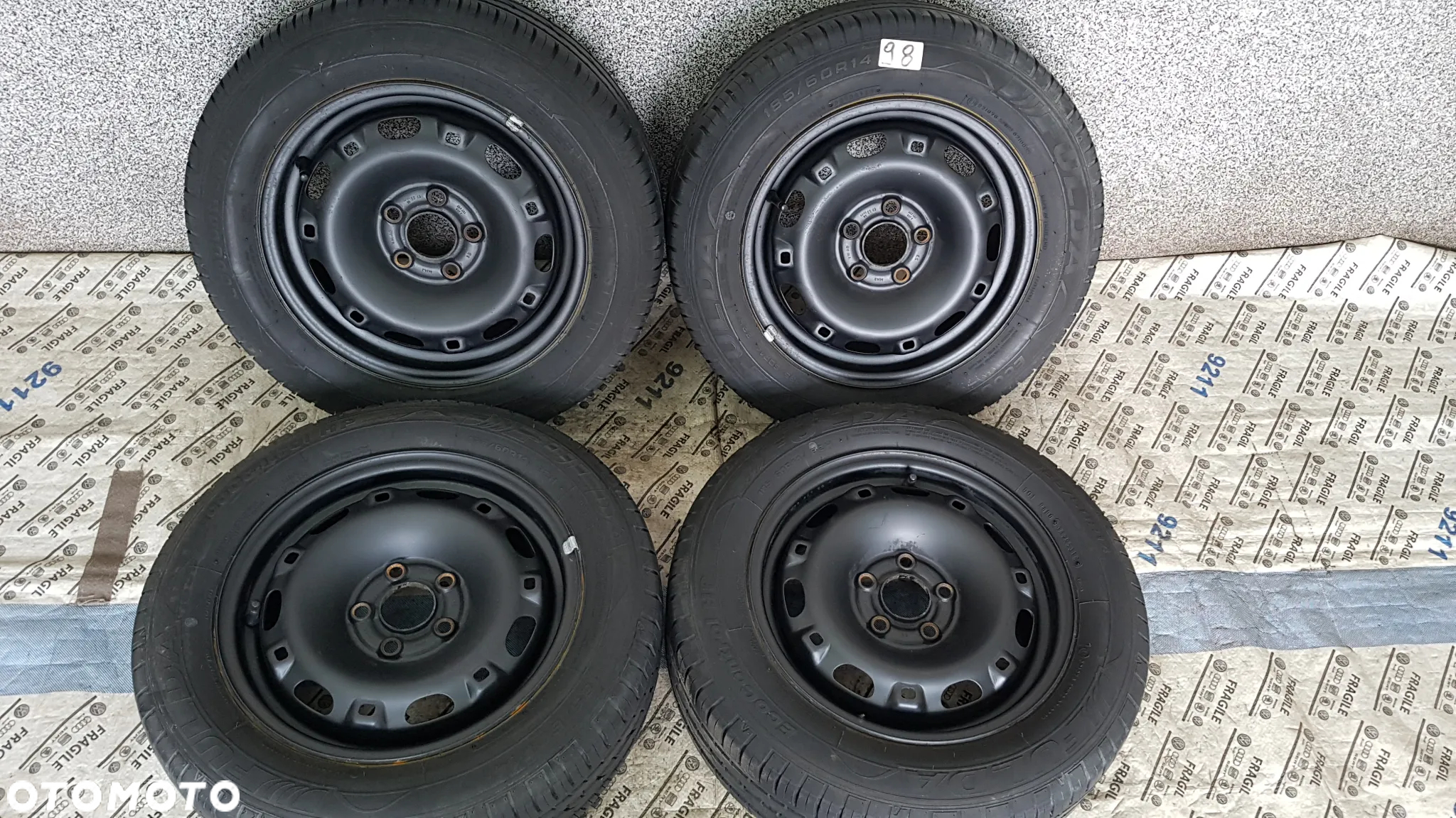 KOŁA WV POLO SEAT IBIZA SKODA FABIA  5X100  185/60R14 6,5JX14 ET43 - 2