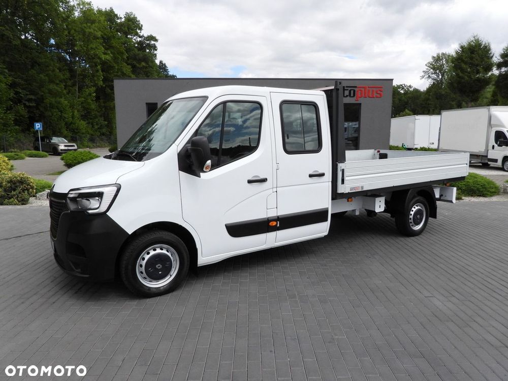 Renault MASTER SKRZYNIA PODWÓJNA KABINA DOKA 7 MIEJSC LEDY KLIMATYZACJA  135KM - 18