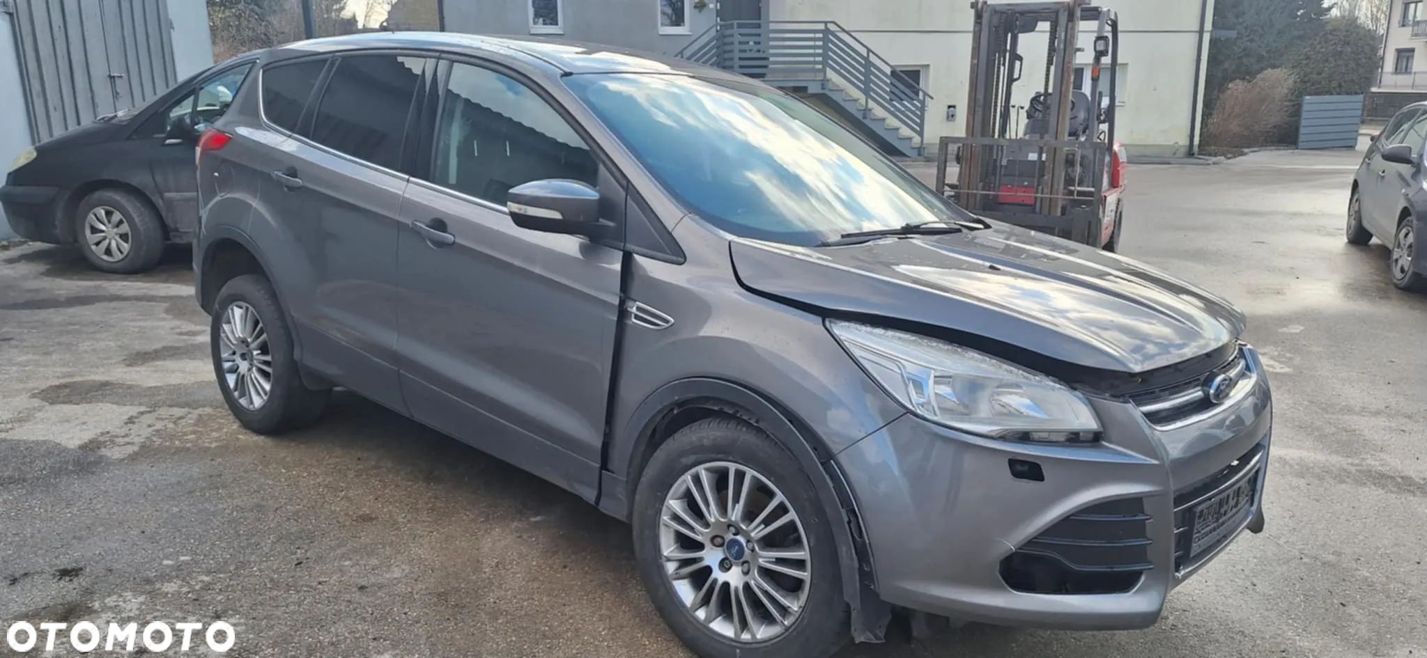 Ford Kuga mk2 MD cwiartka prawy przód podłużnica fartuch - 1
