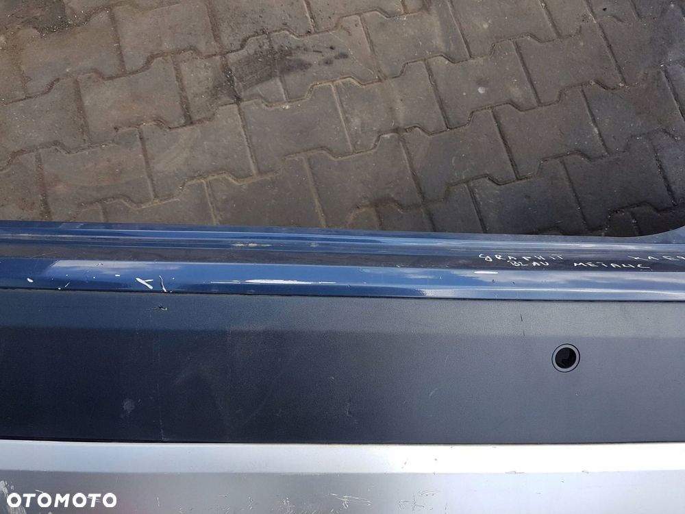 BMW X1 E84 09-12r ZDERZAK TYŁ TYLNY C54 GRAPHITEBLAU METALLIC - 11