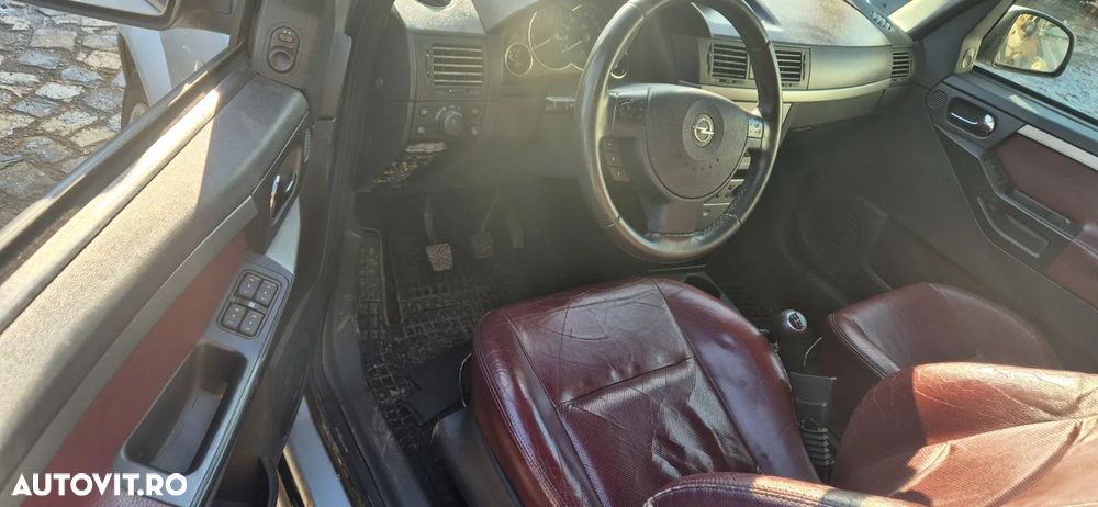 Scaune interior piele rosu Opel Meriva 2007 - 3