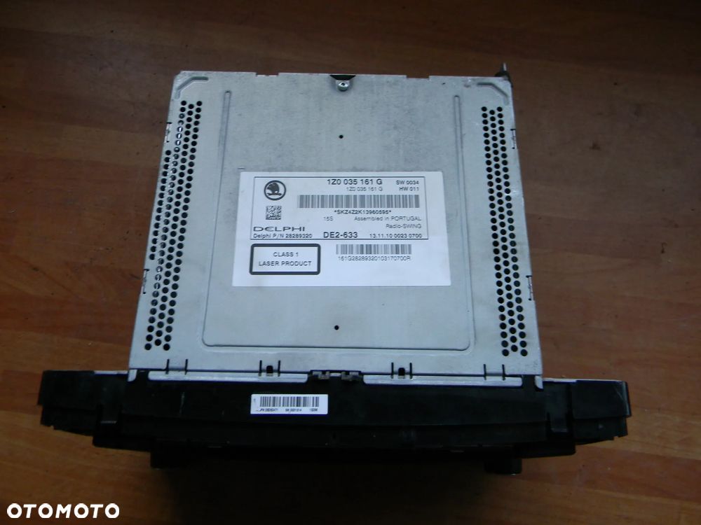 radio oryginalne SKODA OCTAVIA II LIFT - 4