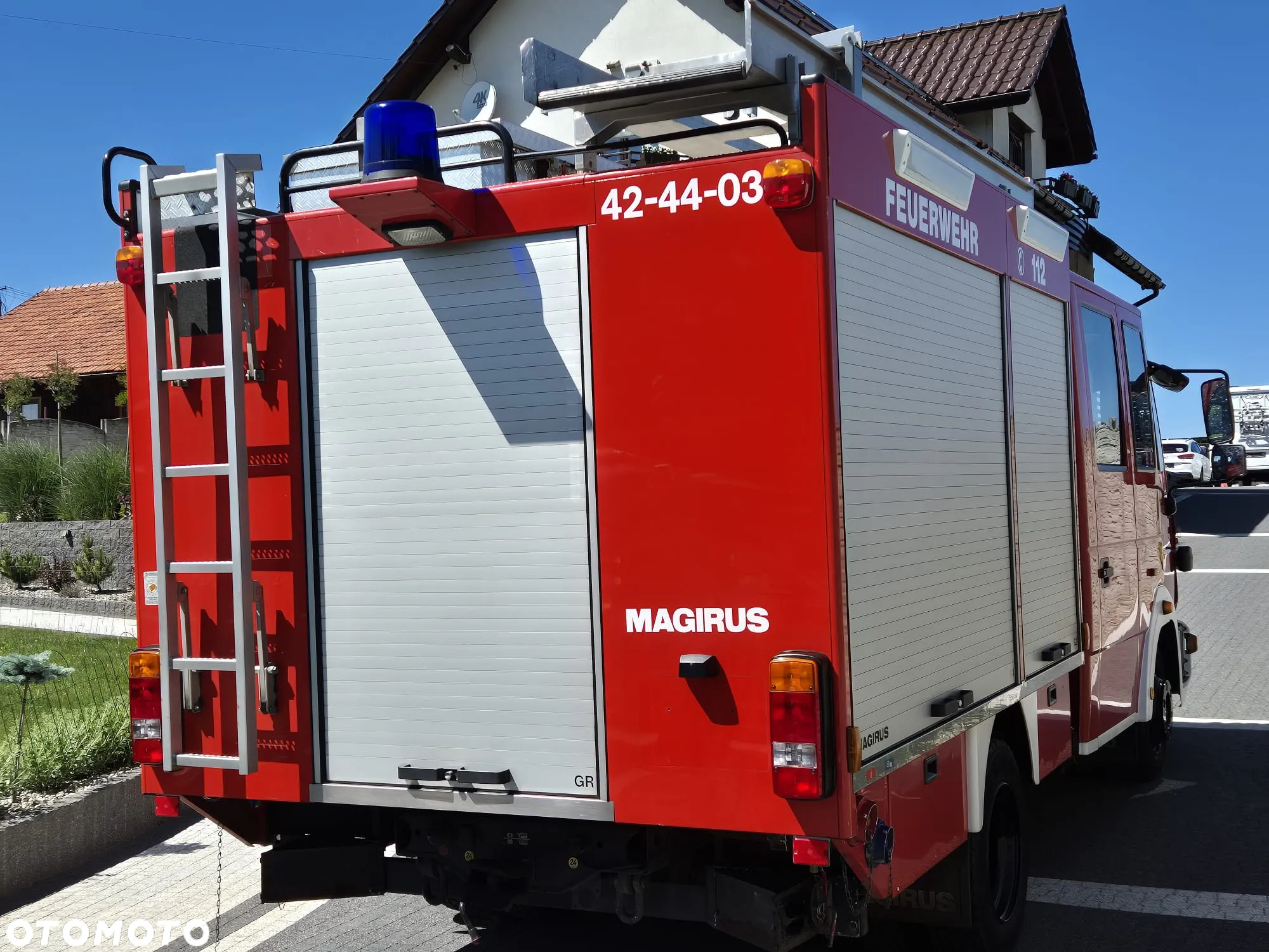 MAN L2000 Magirus Pożarniczy Strażacki - 5