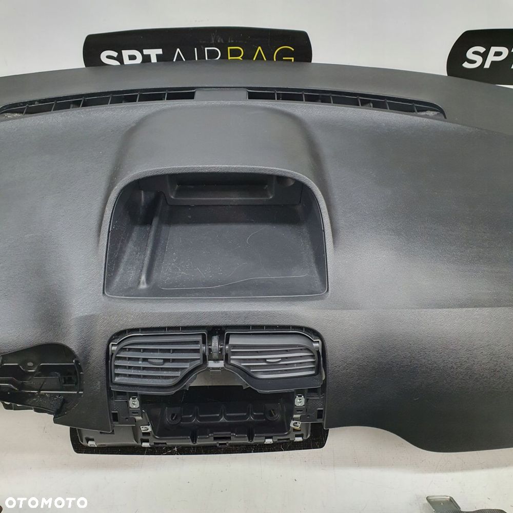 RENAULT KANGOO LIFT DESKA ROZDZIELCZA KONSOLA KOKPIT PULPIT PODUSZKI AIRBAG AIR BAG PASY KIT SET - 3