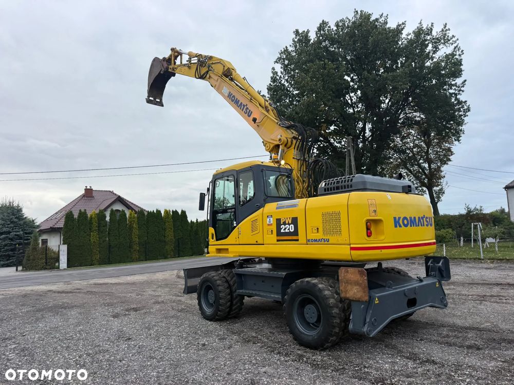 Komatsu Koparka kołowa KOMATSU PW220 24 tonowa* Serwisowana *Stan idealny - 7