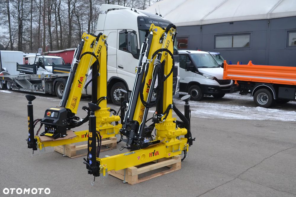 Żuraw HDS HYVA HA 33 E2 E3 Fabrycznie NOWY Udźwig 2285 kg Fassi M40 M30 F40 HC DN Palfinger Hiab HMF - 1