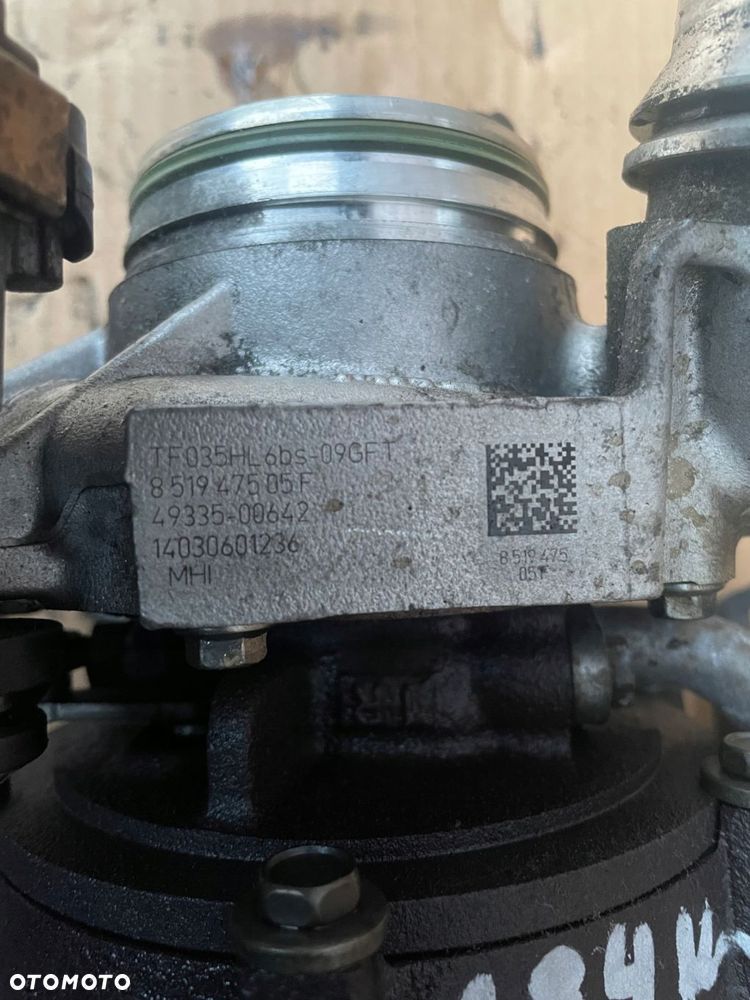 turbosprężarka turbina bmw f30 f31 f20 f21 e36 2.0 d 184 km bdb stan - 3