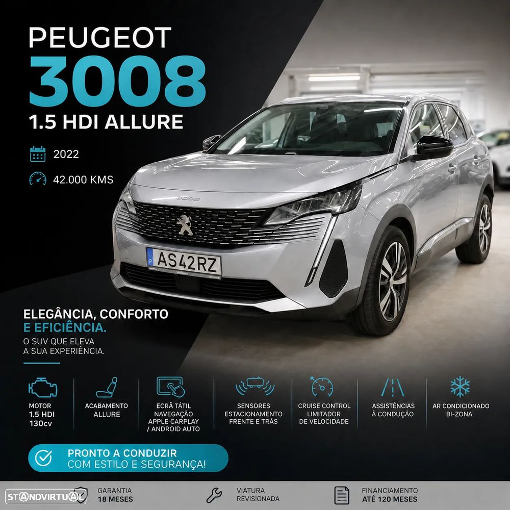 Peugeot 3008 1.5 BlueHDi Allure - 1