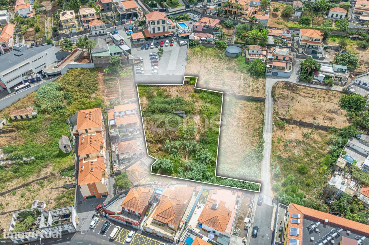 Terreno com Projeto Aprovado para 15 Apartamentos T2 | Santo Antóni... - Grande imagem: 5/19