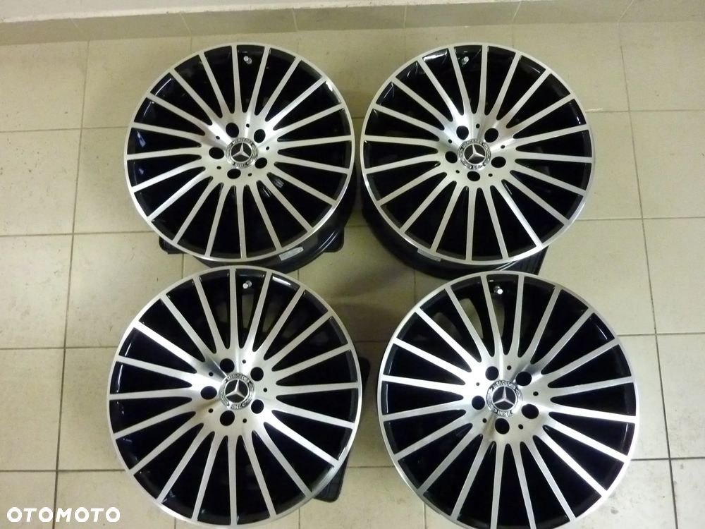 4X Felgi Mercedes S klasa C E GLC GLE GLA oryginał jak nowe - 6