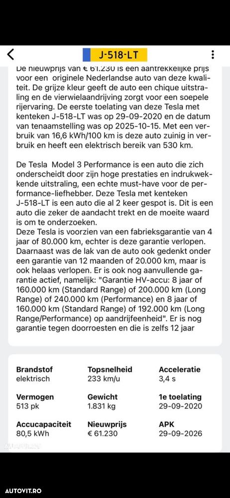 Tesla Model 3 Langstreckenbatterie Allradantrieb Dual Motor - 10