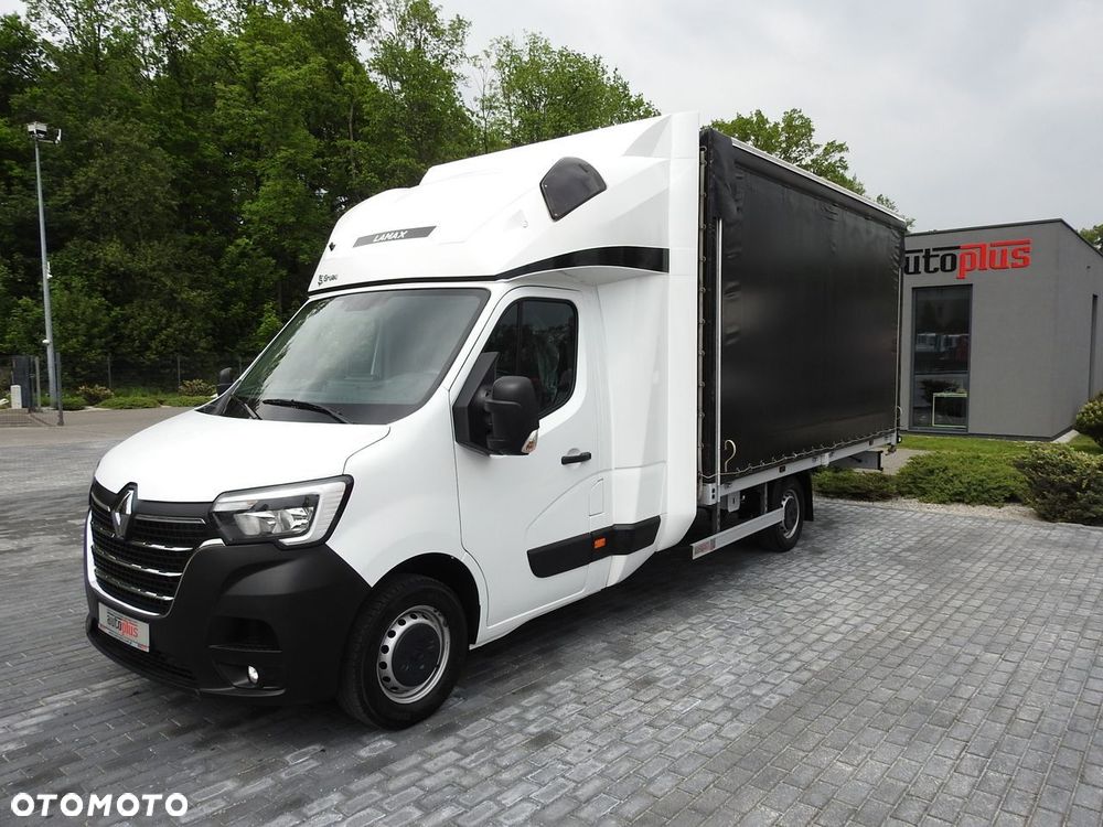 Renault MASTER PLANDEKA 10 PALET WEBASTO TEMPOMAT LEDY KLIMATYZACJA  165KM - 7
